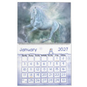 Calendrier Art Unicorns 2013 (Jan 2027)