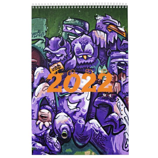 Calendrier Art urbain 2022 (Protection)