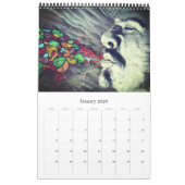 Calendrier art urbain valparaíso 2025 (Jan 2026)