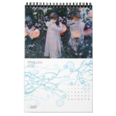 Calendrier Art vintage 2026 Home Office Business Wall (Feb 2026)