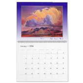 Calendrier Art West 2014 ! Nuages et routes fantas (Jan 2026)