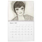 Calendrier ArtBySonya 2015 - Oma (Feb 2027)