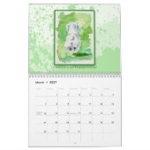 Calendrier Artful Westie calendar by Deborah Borgo (Mar 2027)