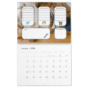 Calendrier artiste (Jan 2026)