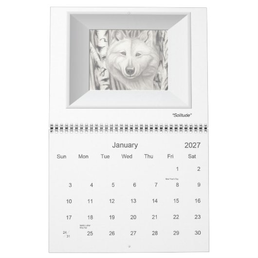 Calendrier artistique 2011 de Joe (Jan 2027)