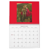 Calendrier artistique 2016 (Mar 2026)