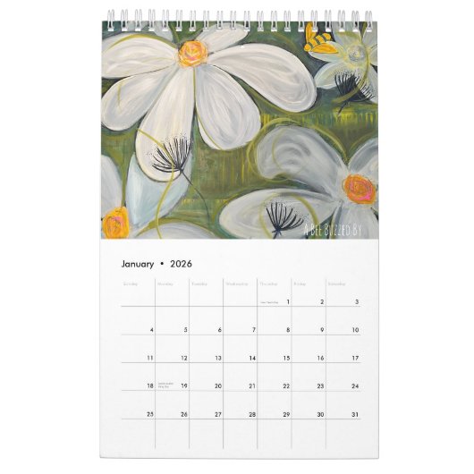 Calendrier artistique 2024 (Jan 2026)