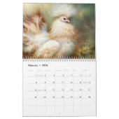 Calendrier artistique 2024 Dreamy Chickens Imagina (Feb 2026)