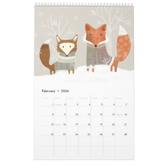 Calendrier artistique 2024 par Jodie Apeseche (Feb 2026)