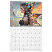 Calendrier artistique 2026 Fairies 7 Imaginaires (Mar 2026)