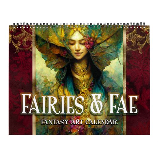 Calendrier artistique 2026 Fairies & Fae 4 Imagina (Protection)