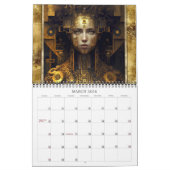Calendrier artistique 2026 Future Luxe Sci-Fi Femm (Mar 2026)