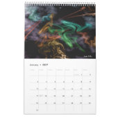Calendrier artistique Abstrait (Jan 2027)