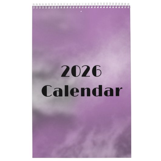 Calendrier artistique Abstrait (Protection)