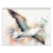 Calendrier artistique de l'aquarelle des oiseaux (Protection)