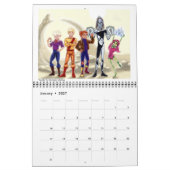 Calendrier artistique des fans Elfquest 2021 (Jan 2027)