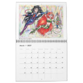 Calendrier artistique des fans Elfquest 2021 (Mar 2027)