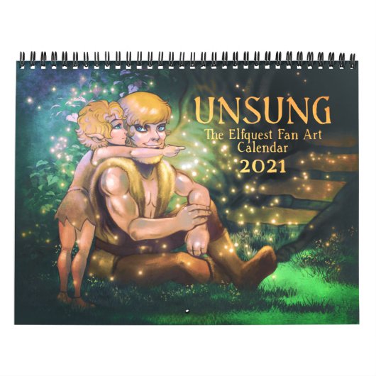Calendrier artistique des fans Elfquest 2021 (Protection)