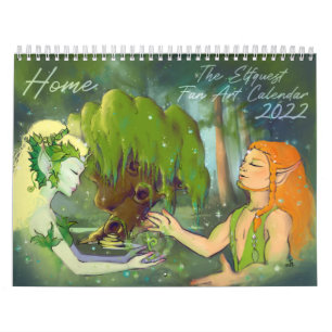 Calendrier artistique des fans Elfquest 2022