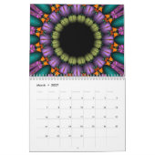 Calendrier artistique fractal (Mar 2027)