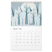 Calendrier artistique illustratif 2026 (Feb 2026)