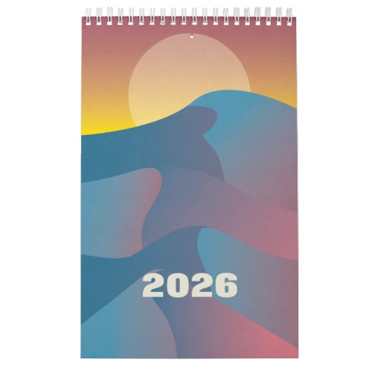 Calendrier artistique illustratif 2026 (Protection)