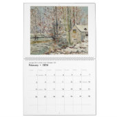 Calendrier artistique impressionniste de Maxime Ma (Feb 2026)