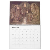 Calendrier artistique John Bauer (Mar 2026)
