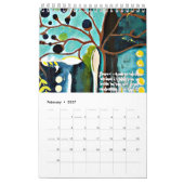 Calendrier artistique original par Ulyth (Feb 2027)