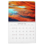 Calendrier artistique photographique Abstrait (Feb 2026)