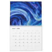 Calendrier artistique photographique Abstrait (Mar 2026)