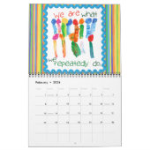 Calendrier artistique pour enfants (Feb 2026)
