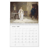 Calendrier artistique pré-Raphaélite (Jan 2027)