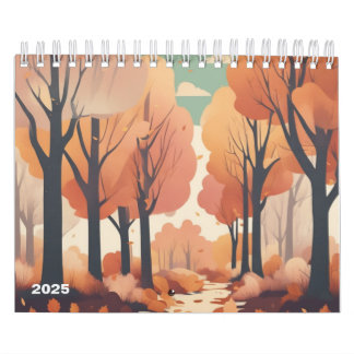 Calendrier artistique saisonnier 2025 Rétro | Past