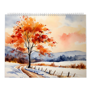 Calendrier artistique saisonnier 2026 Couleur de