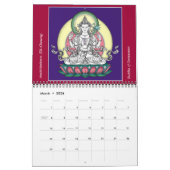 Calendrier artistique Thangka 2014 (Mar 2026)