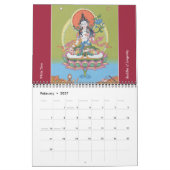 Calendrier artistique Thangka 2015 (Feb 2027)