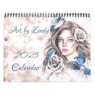 Calendrier artistique Zindy 2025