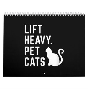 Calendrier Ascenseur Chats pour animaux de compagnie lourds -