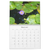 Calendrier asiatique du sud de fleurs (Mar 2027)