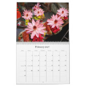 Calendrier asiatique du sud de fleurs (Feb 2027)