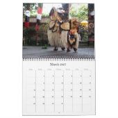 Calendrier Asie - Indonésie - Bali - (Mar 2027)