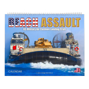 Calendrier ASSAUT SUR LA PLAGE - Bateau d'atterrissage à cous