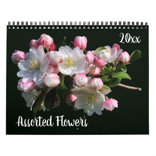 Calendrier Assorted Flowers   (Protection)