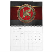 Calendrier Assyrian Winged Bull (Feb 2027)