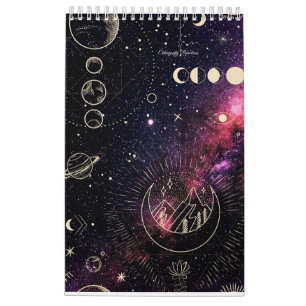 Calendrier Astrologie Calender avec planètes