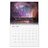 Calendrier Astronomie de Galaxie spatiale Citations de Rumi u (Mar 2027)