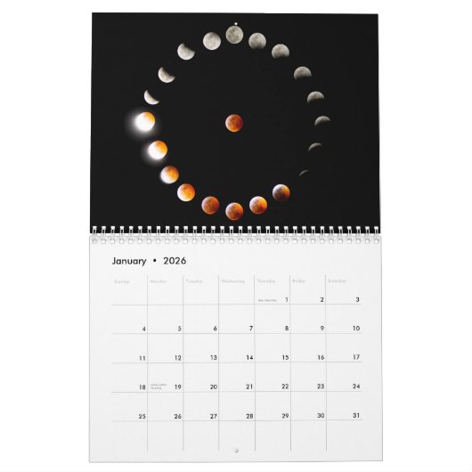 Calendrier astronomique 2020 (Jan 2026)