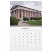 Calendrier athènes 2027 (Mar 2027)