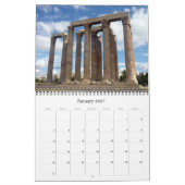 Calendrier athènes 2027 (Jan 2027)